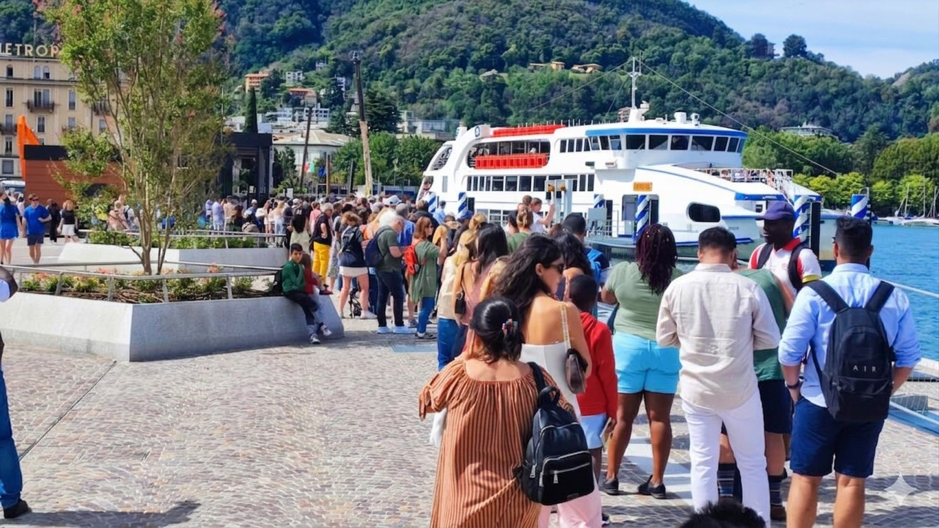 Large groups aren’t welcome anymore. In many places, one guide can’t lead more than 25 people.