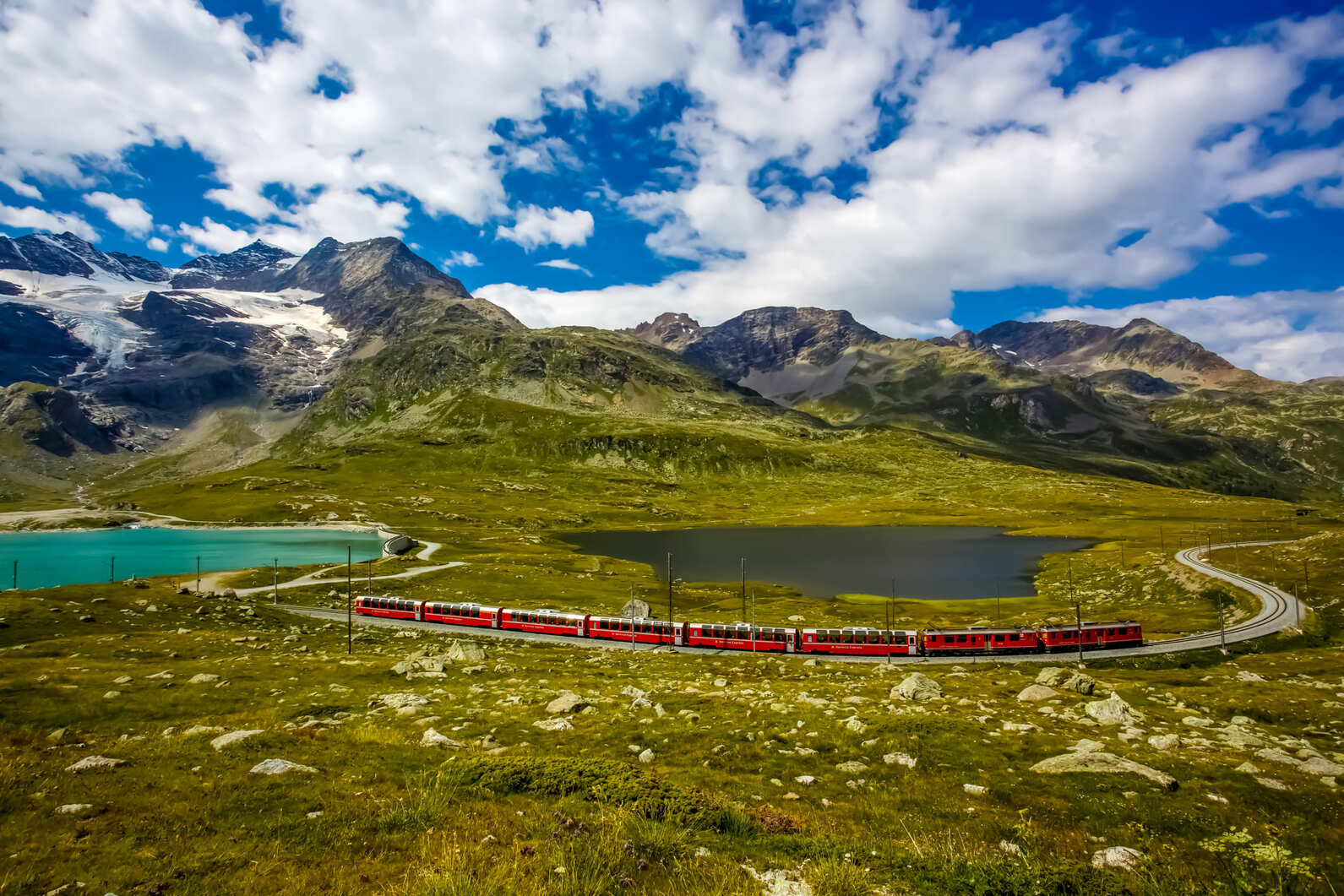Bernina express private tour from Milan