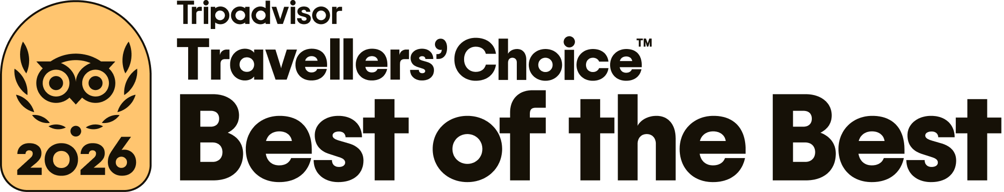 Tripadvisor Travellers' Choice Best of the Best 2026
